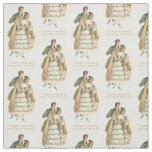 Victorian Couple Vintage Christmas Fabric