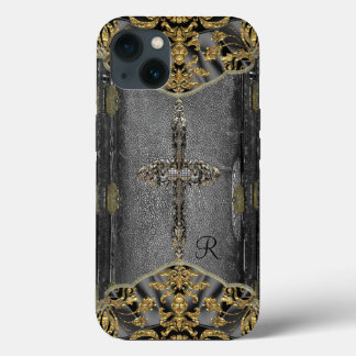 Victorian Cross Monogram iPhone 13 Case