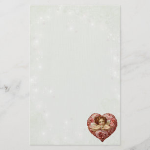 Victorian Cupid Stationery