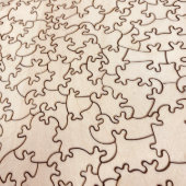 Victorian Cut 287-Piece 16.5 x 12" Wood Puzzle (Unique Pieces)