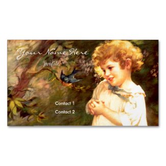 Victorian cutie with birds