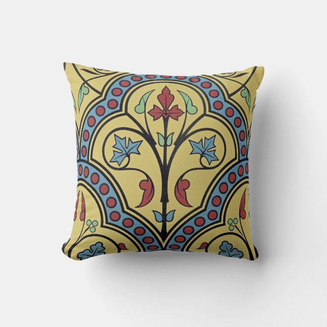 Victorian Design #12 @ Susiejayne Throw Pillow (Front)