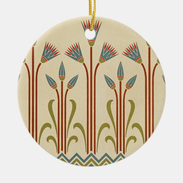 Victorian Design #1 at VictoriaShaylee Ceramic Ornament (Front)