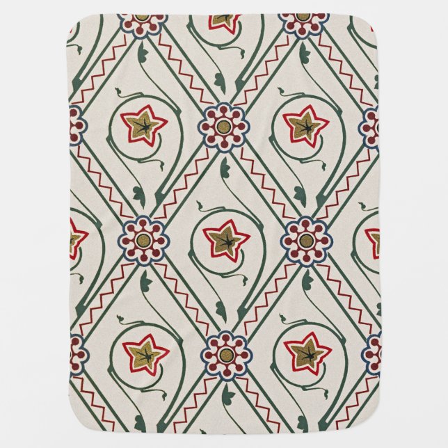 Victorian Design #3 @ VictoriaShaylee Swaddle Blanket (Front)