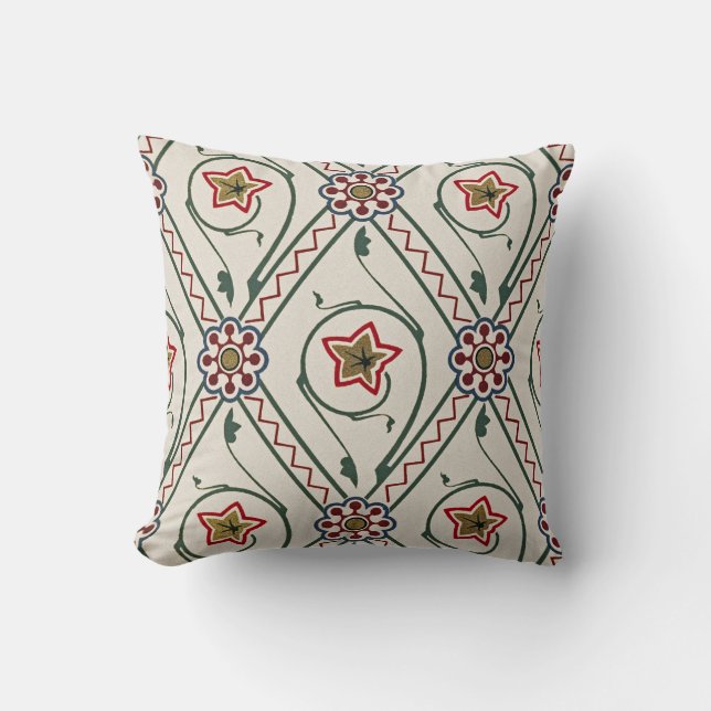 Victorian Design #3 @ VictoriaShaylee Throw Pillow (Front)