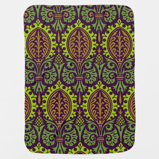Victorian Design #4 @ VictoriaShaylee Swaddle Blanket (Front)