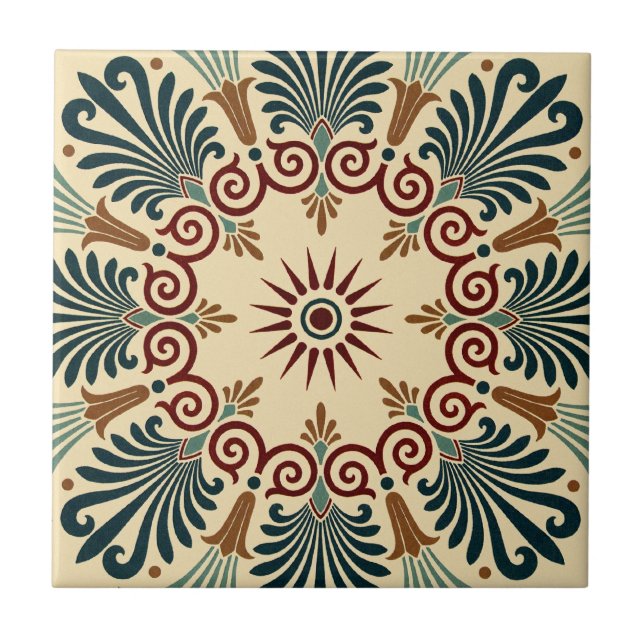 Victorian Design #5 @ Susiejayne Tile (Front)