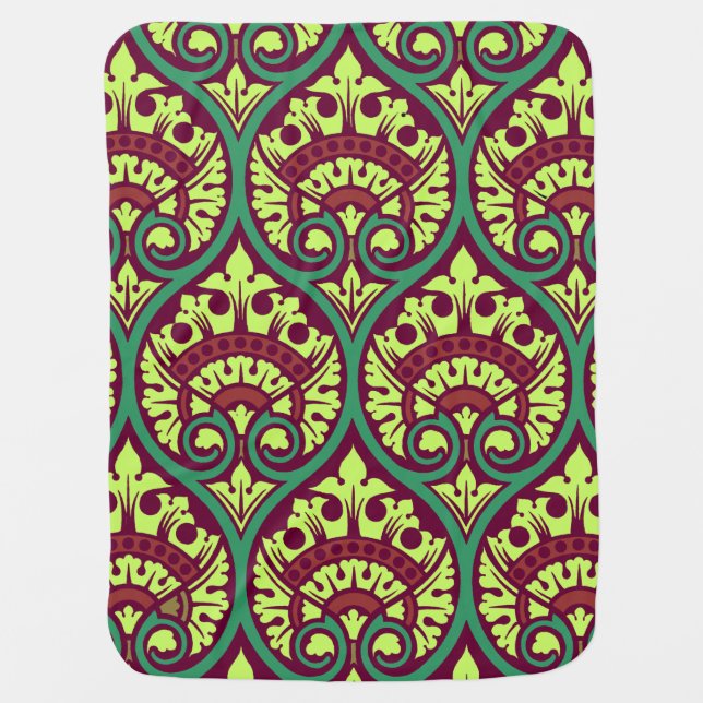 Victorian Design #6 @ VictoriaShaylee Stroller Blanket (Front)