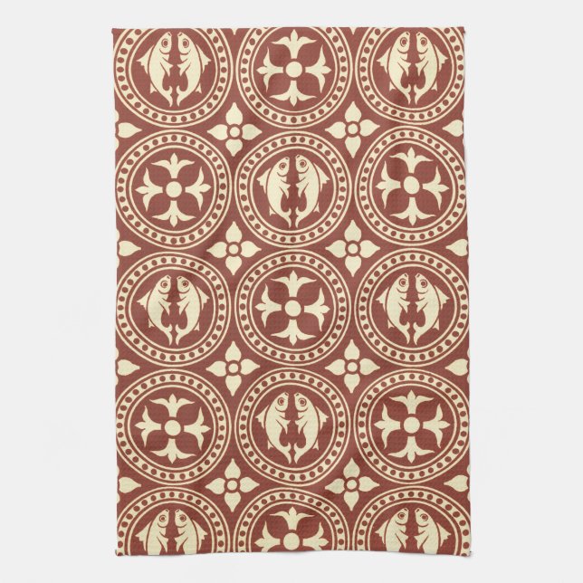 Victorian Design #7 @ Susiejayne Kitchen Towel (Vertical)