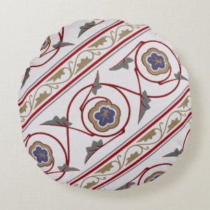 Victorian Design #7 @ VictoriaShaylee Round Pillow