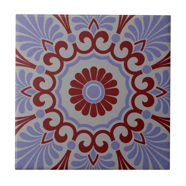 Victorian Design #8 @ VictoriaShaylee Ceramic Tile (Front)