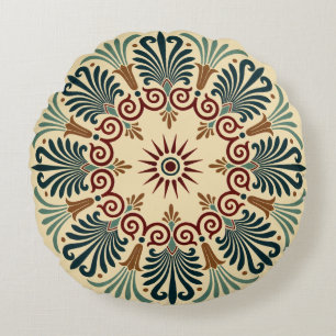 Victorian Design #8 @ VictoriaShaylee Round Pillow