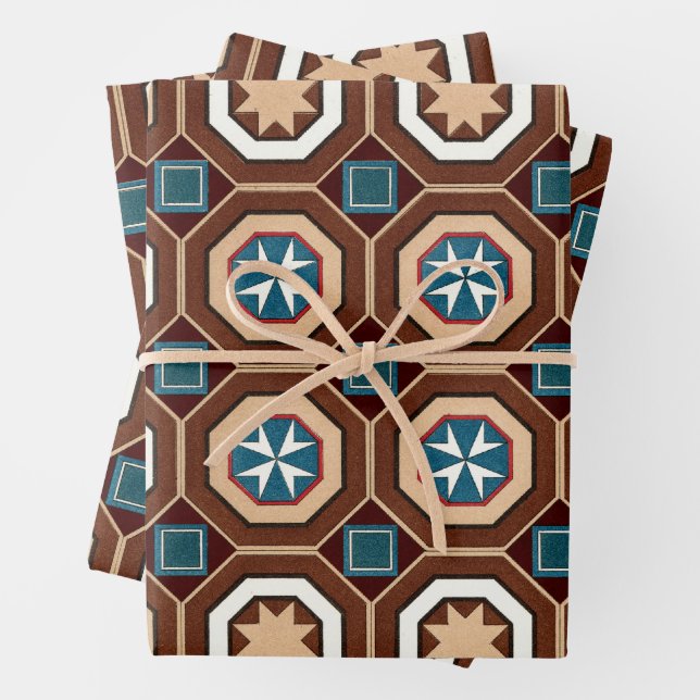 Victorian Design #9 @ Susiejayne Wrapping Paper Sheets (In situ)