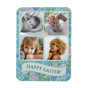 Victorian Dragonflies Garden Muted Photo Easter Magnet