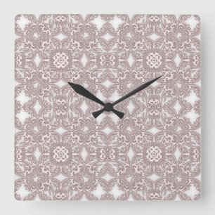 victorian dream square wall clock