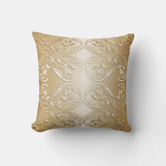 victorian dream throw pillow (Front)