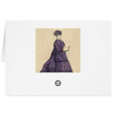 Victorian Dress Cards (Back Horizontal)
