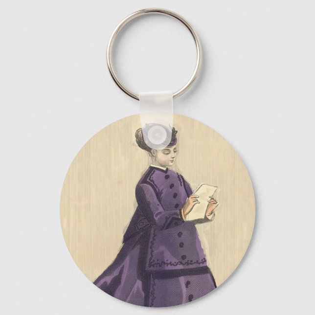 Victorian Dress Keychain (Front)