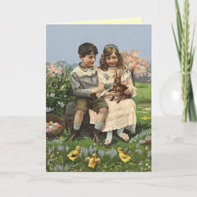 Victorian Easter Card (Front)