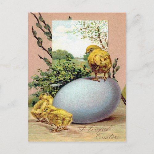 Victorian Easter Ephemera Holiday Postcard