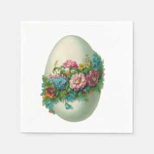 Victorian Easter Flower Egg! Napkins
