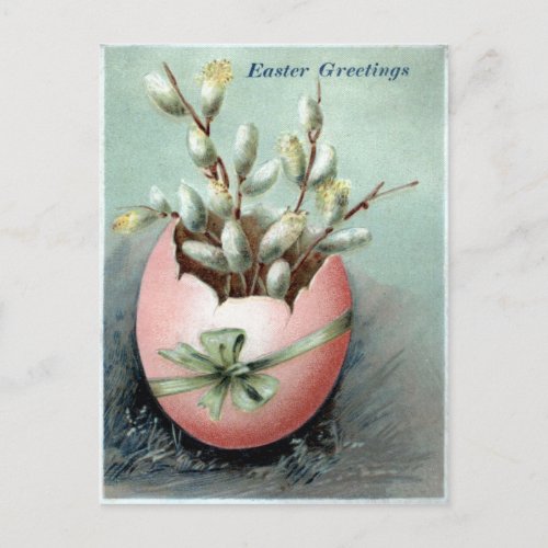 Victorian Easter Holiday Postcard