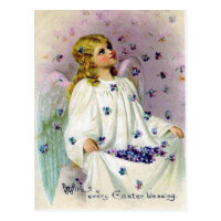 Victorian Easter Postcard