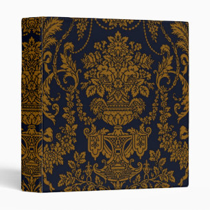 Victorian Elegance ~ Binder Damask Black Tan