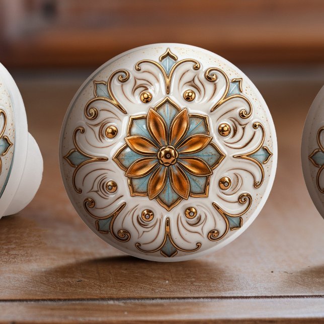 Victorian Elegance Ceramic Knob Pull (Creator Uploaded)