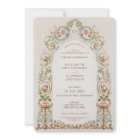 Victorian Elegance Wedding Invitation Suite