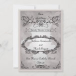 Victorian Elegant Save The Date at Zazzle