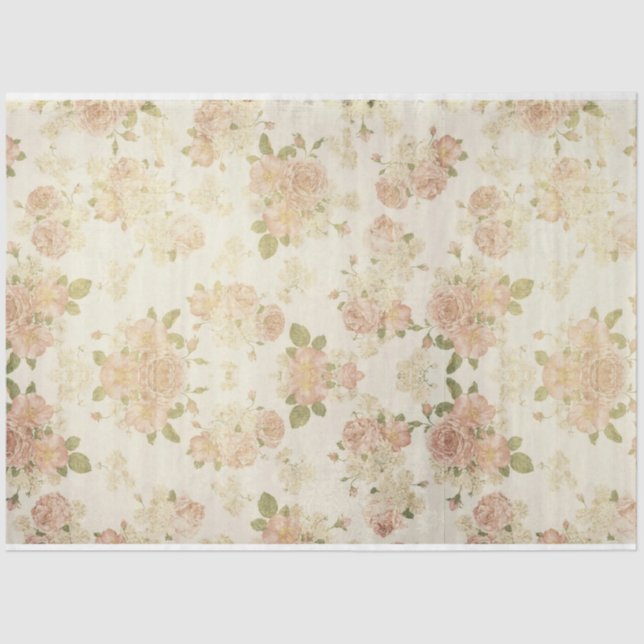 Victorian  Emphemera Series Design 12 Tissue Paper (Front)