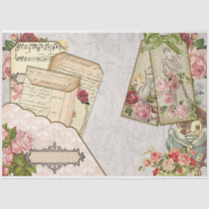 Victorian Emphemera Series Design 26 Tissue Paper