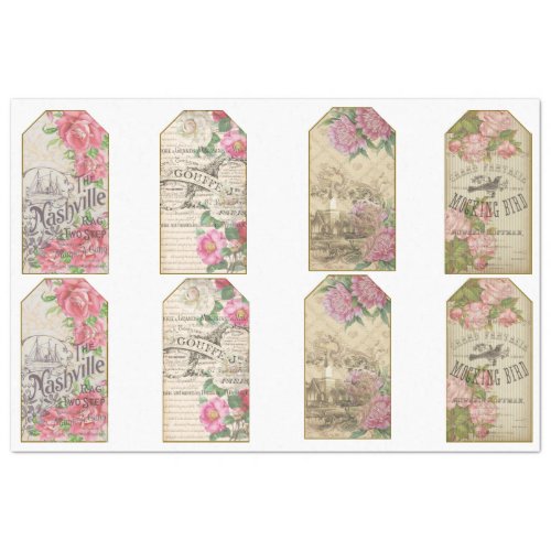 Victorian  Emphemera Series Design 28 Tissue Paper