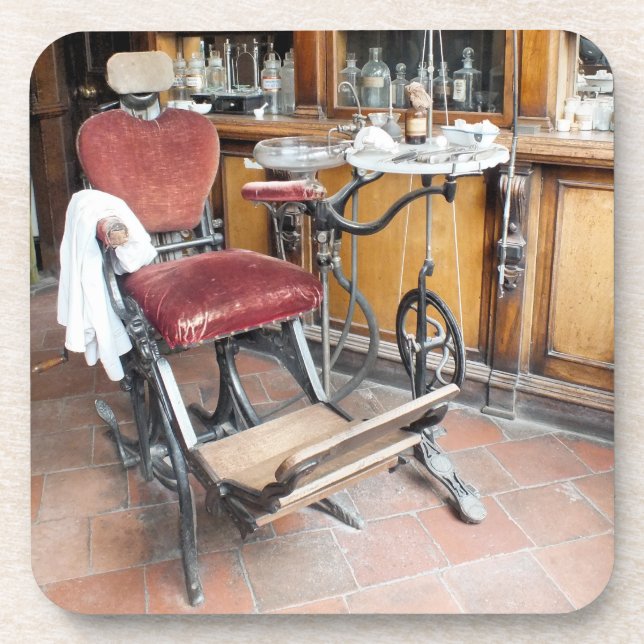 VICTORIAN ENGLAND BEVERAGE COASTER (Front)