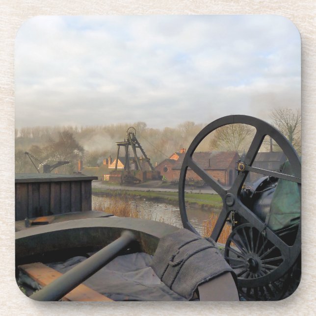 VICTORIAN ENGLAND BEVERAGE COASTER (Front)