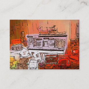 VICTORIAN ENGLAND BUSINESS CARD