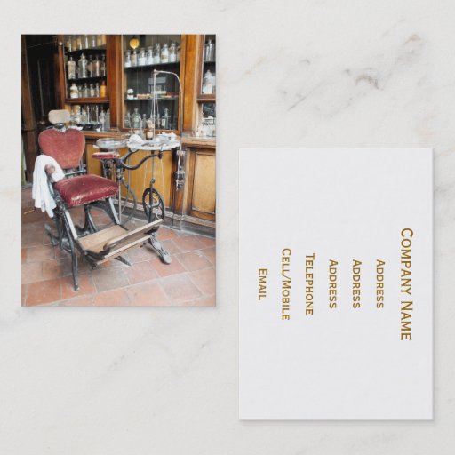 Customizable VICTORIAN OLD ENGLAND UK BUSINESS CARD