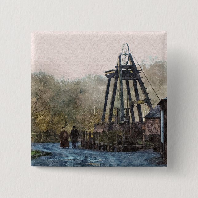 VICTORIAN ENGLAND BUTTON (Front)