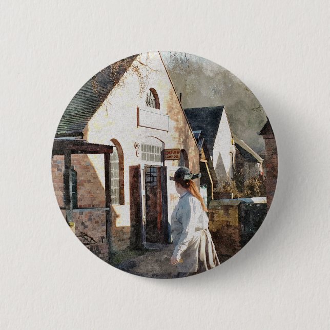 VICTORIAN ENGLAND BUTTON (Front)