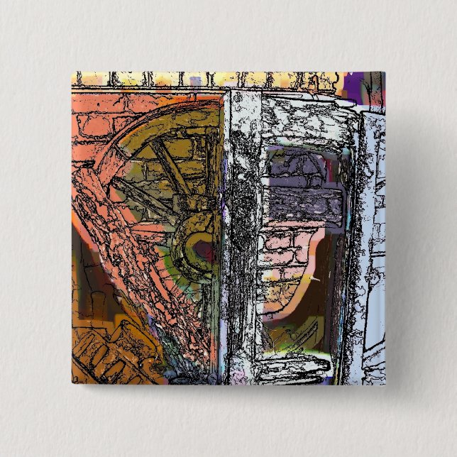 VICTORIAN ENGLAND BUTTON (Front)