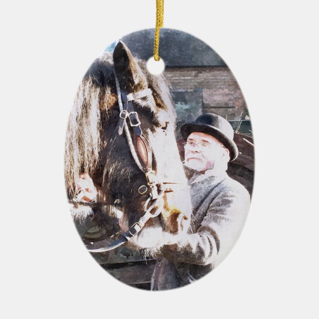 VICTORIAN ENGLAND CERAMIC ORNAMENT (Front)