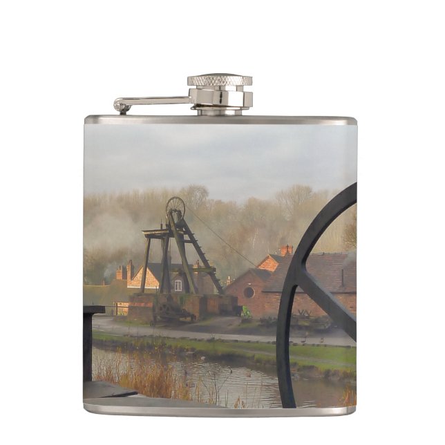 VICTORIAN ENGLAND FLASK (Front)