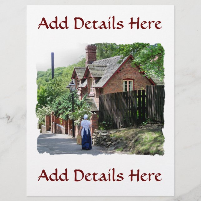 VICTORIAN ENGLAND FLYER (Front)