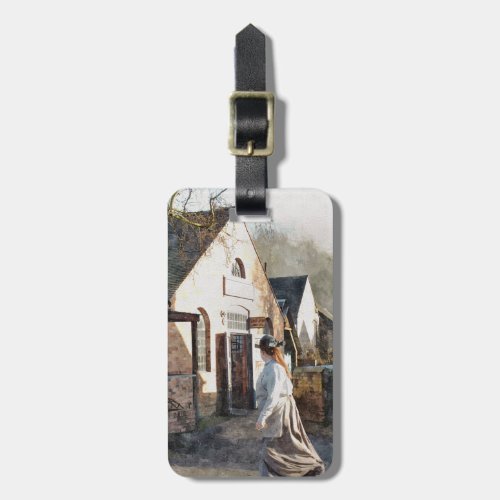 VICTORIAN ENGLAND LUGGAGE TAG