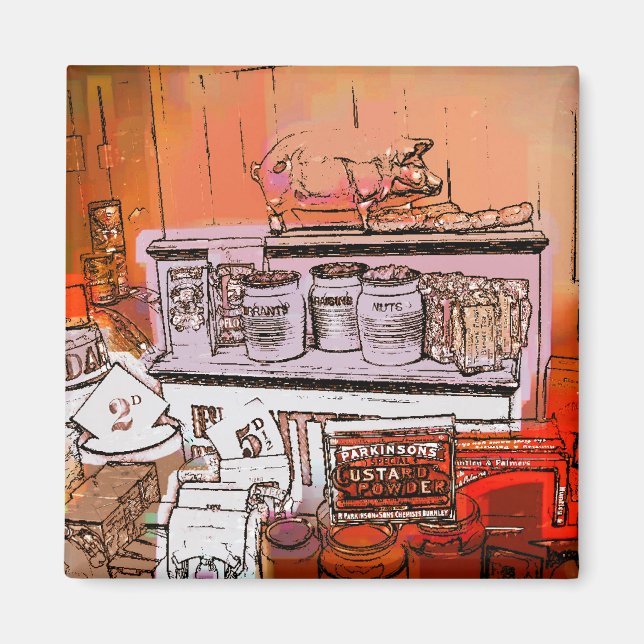 VICTORIAN ENGLAND MAGNET (Front)