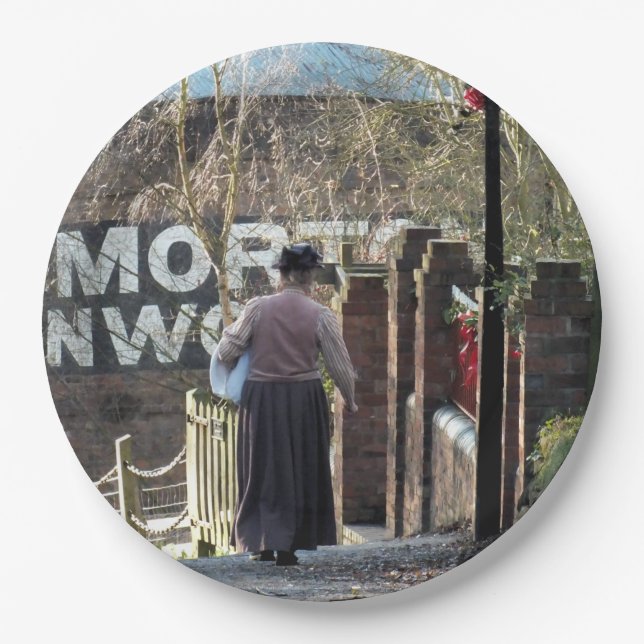 VICTORIAN ENGLAND PAPER PLATES (Front)