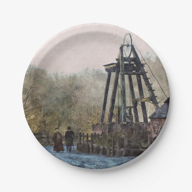 VICTORIAN ENGLAND PAPER PLATES (Front)