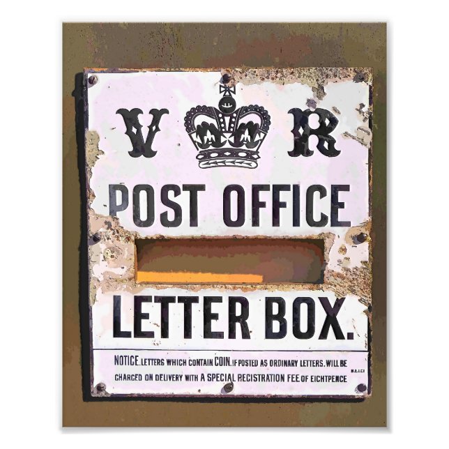 VICTORIAN ENGLAND PHOTO PRINT (Front)