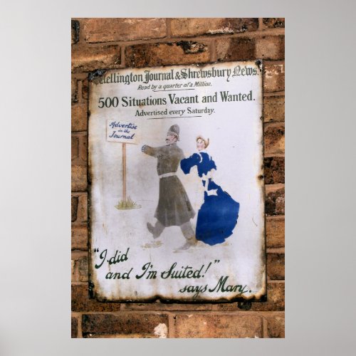 VICTORIAN ENGLAND POSTER